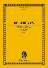 Beethoven: King Stephen Opus 117 (Study Score) published by Eulenburg